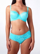 After Eden D-Cup & Up Anna aqua shortie