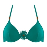 Maillots de bain Marlies Dekkers La Flor vert soutien-gorge bikini corbeille