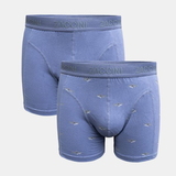 Zaccini Shark bleu/print boxer
