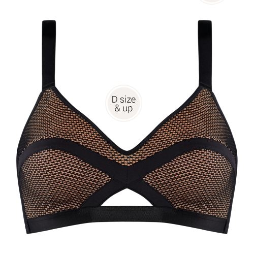Marlies Dekkers Wing Power noir soutien-gorge sans armatures en dentelle