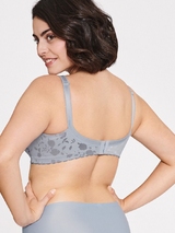 Naturana Minimizer jeans bleu soutien-gorge sans armatures en dentelle