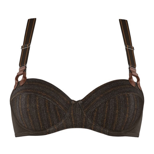 Marlies Dekkers Gloria marron/print soutien-gorge rembourré
