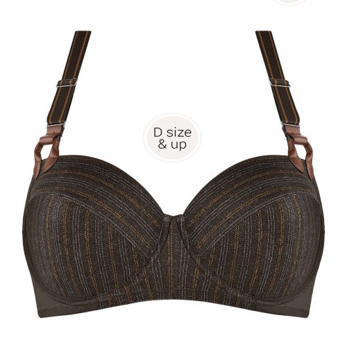 Marlies Dekkers Gloria marron/print soutien-gorge rembourré