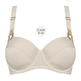 Marlies Dekkers Gloria ivoire/print soutien-gorge rembourré