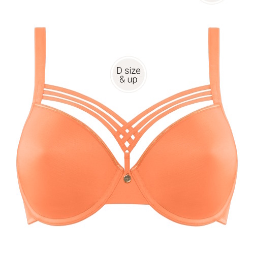 Marlies Dekkers Dame de Paris orange soutien-gorge rembourré