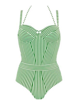 Maillots de bain Marlies Dekkers Holi Vintage vert/blanc maillot de bain