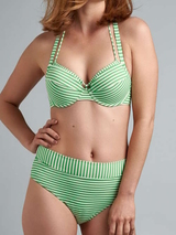 Maillots de bain Marlies Dekkers Holi Vintage vert/blanc bikinitop push up