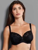 Rosa Faia Grazia noir soutien-gorge sans forme