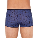 HOM Nassau bleu/print sport trunk