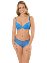 Sapph Odetta bleu slip brésilien