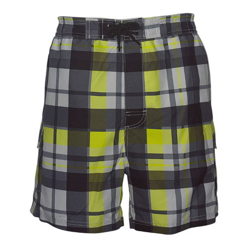 Nickey Nobel Lars gris/print maillot de bain pour homme