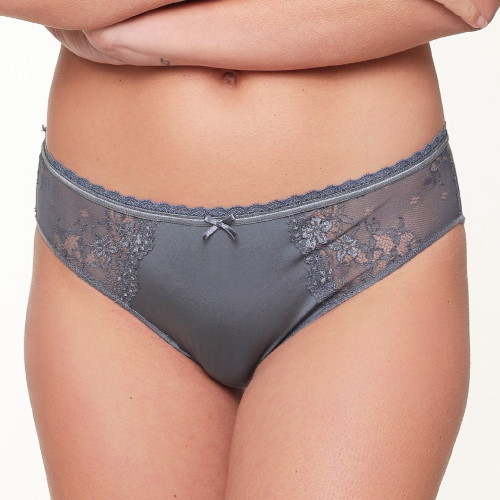 LingaDore Quotidien Basic dark slade slip