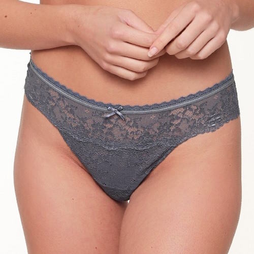LingaDore Quotidien Basic dark slade culotte string