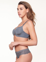 LingaDore Quotidien Basic dark slade culotte string