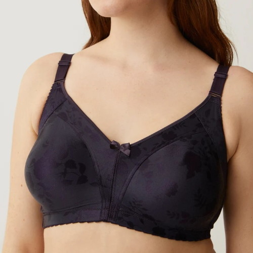 Naturana Minimizer aubergine soutien-gorge sans armatures en dentelle
