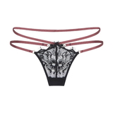 LingaDore LingaDore Love Black Ruby noir/rouge culotte string