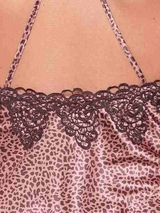 LingaDore Night Animal Cork marron/print nuisette