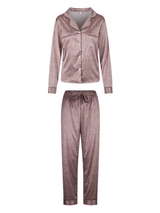 LingaDore Night Animal Cork marron/print pyjama