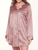 LingaDore Night Animal Cork marron/print chemise de nuit