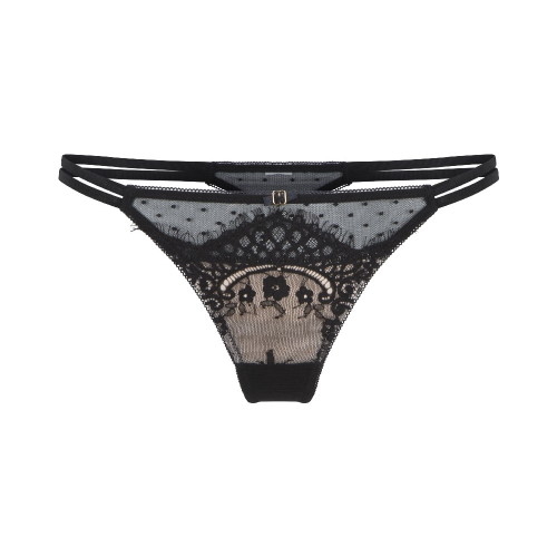 LingaDore Strappy Lace noir culotte string