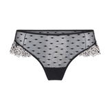 LingaDore Black & Sand noir/ivoire slip brésilien
