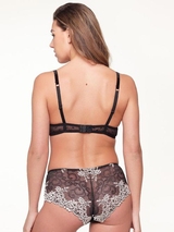 LingaDore Black & Sand noir/ivoire shortie