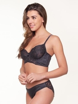 LingaDore Dark Snake bleu marine slip