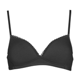 My Basic par After Eden Comfy gris/bleu soutien-gorge sans armatures en dentelle