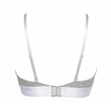 My Basic par After Eden Sporty grey melange soutien-gorge sans armatures en dentelle