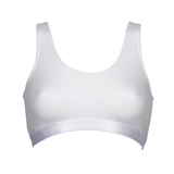 My Basic par After Eden Sporty blanc soutien-gorge sans armatures en dentelle