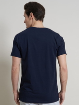 Un poisson nommé Fred 120001 bleu marine/blanc shirt
