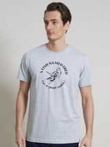 Un poisson nommé Fred 120001 grey melange shirt