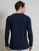Un poisson nommé Fred 120002 bleu marine chemise de pyjama