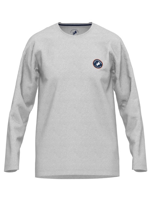 Un poisson nommé Fred 120002 grey melange chemise de pyjama