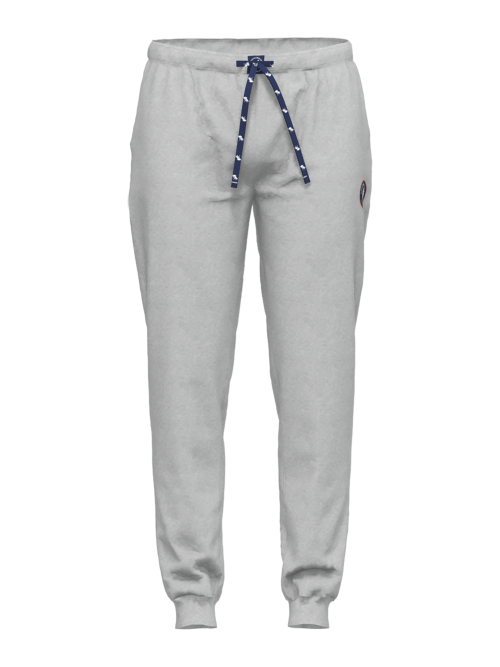 Un poisson nommé Fred 120010 grey melange pantalon de pyjama