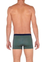 HOM Eze bleu marine/print boxer