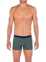 HOM Eze bleu marine/print boxer