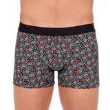 HOM Roses Love noir/print boxer