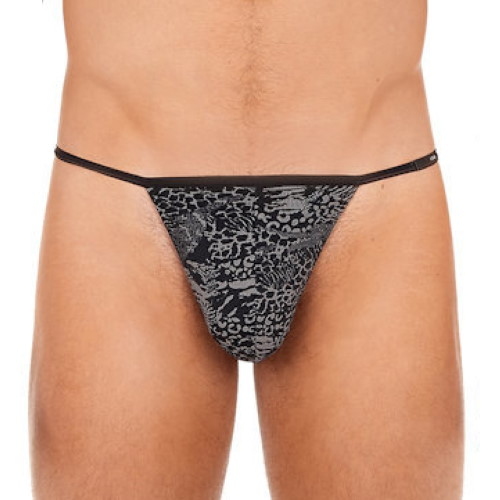 HOM Nairobi noir string pour hommes