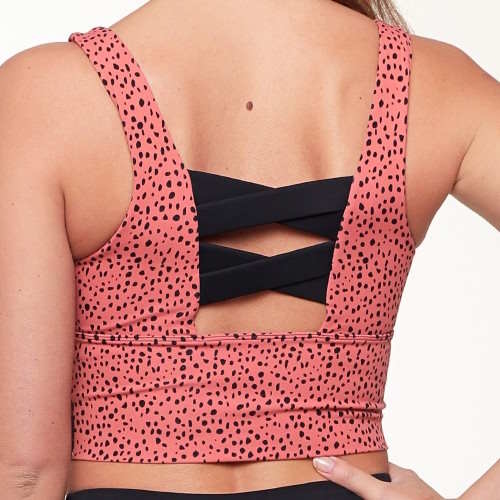 LingaDore ACTIVEWEAR  animal print sports top
