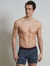 Un poisson nommé Fred Wintersport  bleu marine/print boxer