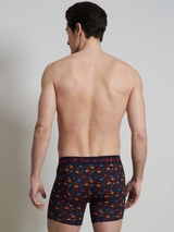 Un poisson nommé Fred Wintersport  bleu marine/print boxer