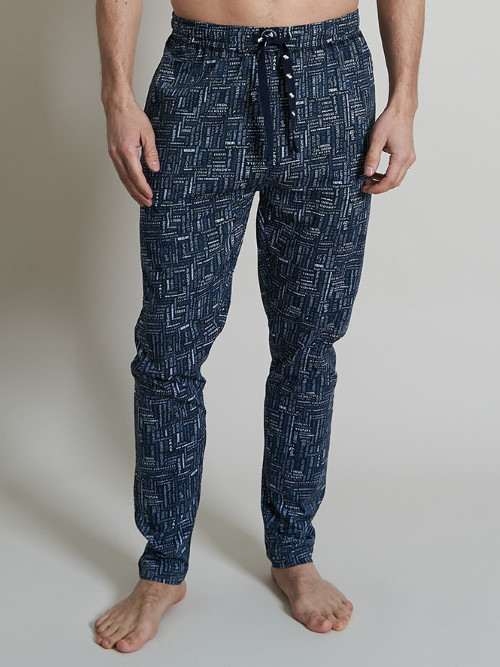 Un poisson nommé Fred Wintersport  bleu marine/print pantalon de pyjama