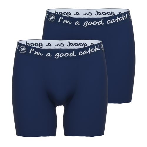 Un poisson nommé Fred 110001 bleu marine/blanc boxer
