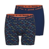 Un poisson nommé Fred Racing bleu marine/print boxer