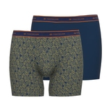 Tom Tailor Leafs bleu marine/print boxer