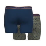 Tom Tailor Leafs bleu marine/print boxer