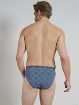 Tom Tailor caleidoscoop bleu/print slip pour hommes