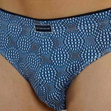 Tom Tailor caleidoscoop bleu/print slip pour hommes