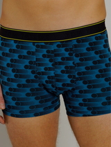 Tom Tailor Black Hole bleu/noir modal boxer